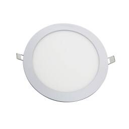 Plafn Redondo Led Embutir 6W - Luz Fra