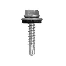 Tornillo Punta mecha Hex.  6.3x25 x 50 Unid.