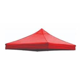 Techo para gazebo rojo de 3x3