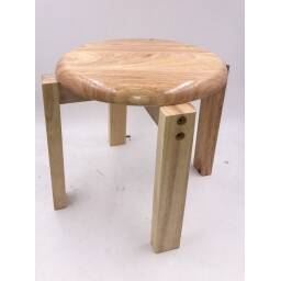 Banco silla madera apilable de nios - asiento banquito 