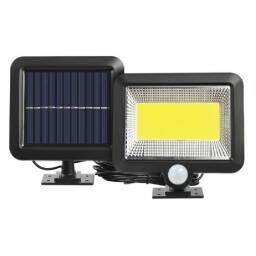 Foco solar de 100W con sensor de movimiento