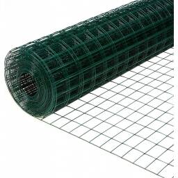 Malla electrosoldada con PVC verde - cerco cerca 1,8m