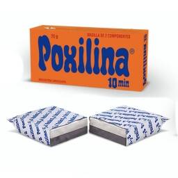 Poxilina Masilla De Dos Componentes 10min.  70g