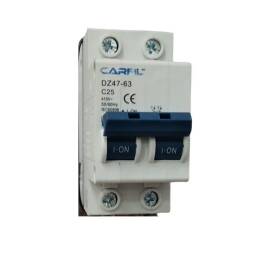 Interruptor llave termica bipolar 25amp.