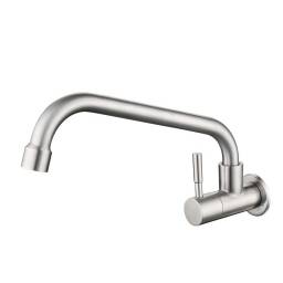 Canilla Grifo Acero Inox Agua fria - Alimentacion Simple