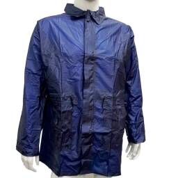 CAMPERA DE NYLON AZUL PERLADO   XXL