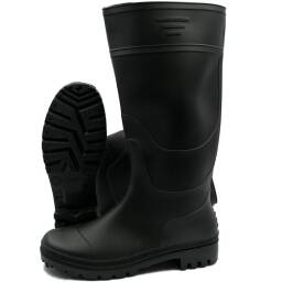 Bota Lluvia PVC Negra 38-45