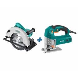 Kit Sierra Circular 2300W + Sierra Caladora870W - OFERTA