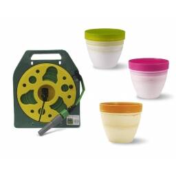 Kit Jardin - Mangera Plana crecogedor + 6 Macetas 20 cms - PROMO !!!