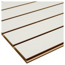 Panel Ranurado Blanco 244 * 122 a 18mm - 2.98M2 - Mejor Precio